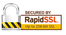 Secured by Rapid ssl